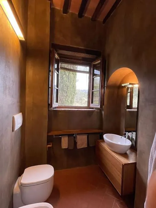 Rododendro Casa Sulle Colline Toscane Vicino San Giminiano مونتايون