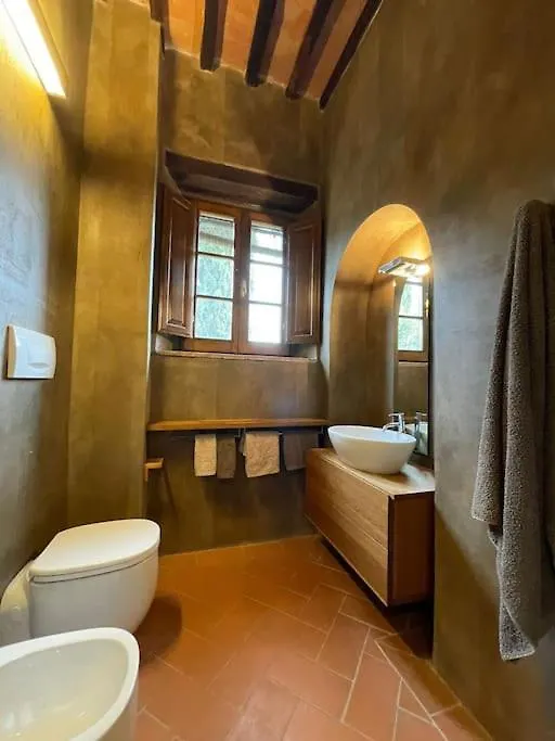 بيت للعطل Rododendro Casa Sulle Colline Toscane Vicino San Giminiano مونتايون